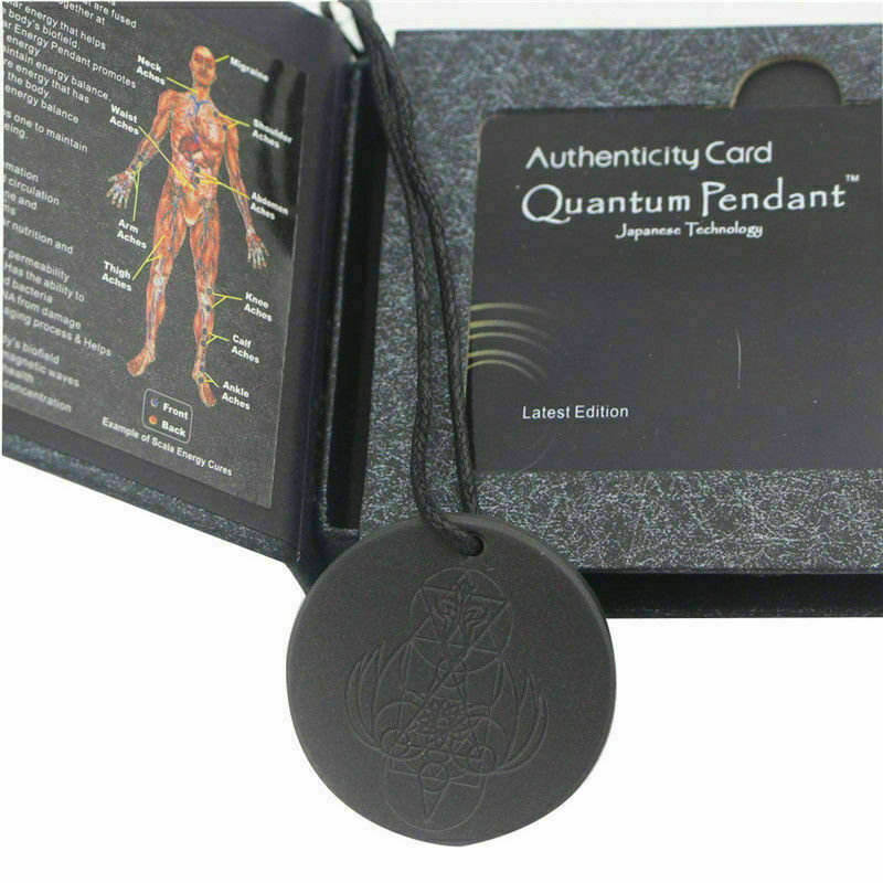 Quantum Pendant Necklace Scalar Orgon Energy neg ions EMFtection G6T6 S5C9