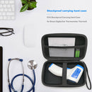Ear Temperature Gun Storage Bag EVA PU Portable Travel Thermometer Case Box