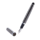 Jinhao X750 Chessboard Fountain Pen Medium Fine Nib Office Business Writing P2H9