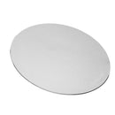 1X(Voground Round Hard Metal Aluminum Mouse Pad Mat Circle Ultra Thin Doubl