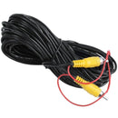 Reverse Rear View Parking Camera Video RCA Extension Cable Car Wire, 15 m