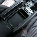 Plastic Glove Armrest Storage Box with Black Mat for Maserati Ghibli Levant