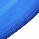 A4 Fabric Zip Portfolio Bags Filing Document Pencil Storage Holder, A4 Blue J4S6