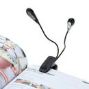 Reading Light for Kindle eFlex clips, e-Reader/ Lamp-off Switch, 8 LEDs