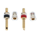 Premium 1 Pair 4mm Banana Plug Socket Connector Binding Post For Amp Speaker