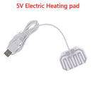 5.5*4CM 5V Carbon Fiber Heating Pad Hand Warmer USB Film Infrared Fever Heat M3C