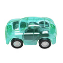 2x Pull Back Car  Toys Gifts Children Kids Transparent Mini Car Toys N clTOCA