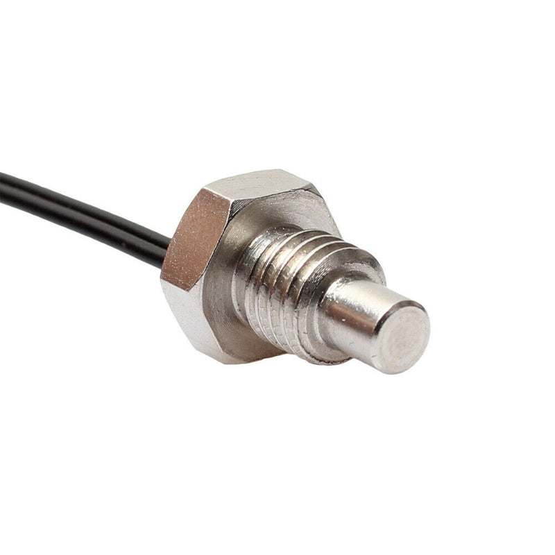 2x NTC 10K Thermistor Temperature Sensor Thread Probe Cable 1m A