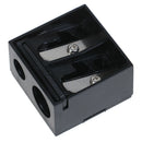 Double Holes Pencil Sharpener Make-Up Pencil Multifunctional Pencil Sharpener