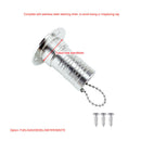 Boat Deck Gas Fill Keyless Cap 1-1/2'' Boat Hardware WATER Character Style