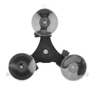 Car Triple Cup DSLR Camera Suction Cup Base Tripod + 360 Degree Rotating