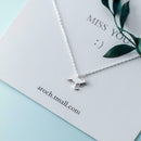 Kangaroo Pendant Necklace Animal Holiday Wallaby Women Charm Alloy Necklace R9A0