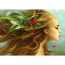 5D Diamond Painting Full Drill Women Cross Stitch DIY Embroidery Mosaic Kit