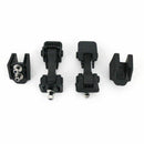 Black Car Bonnet Engine Hood Latches Catch Bracket for Jeep Wrangler 97-06  O6D2