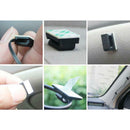50pcs Adhesive Car Wire Tie Clips Cord Fixer Organizer Clamps Line Holders