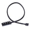 Host Case PC Cooler Cooling Fan Power Cable 1 Female to 4 Male 4Pin Socket