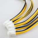 5x ATX 4 Pin Male to 8 Pin Female EPS Power Cable Adapter CPU Power Supply