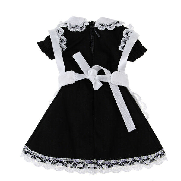 High Quality 1/6 Scale Apron Maid Dress Costume Set for 12inch ZY TOYS CG CY