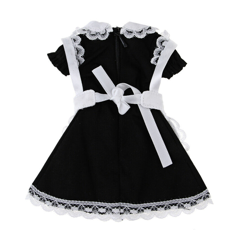 High Quality 1/6 Scale Apron Maid Dress Costume Set for 12inch ZY TOYS CG CY