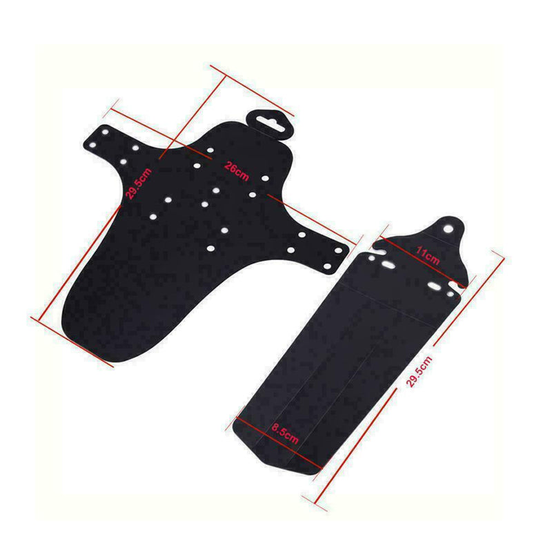 1 Set Cycling Mountain Bike Bicycle Front + Rear Fenders Guards P8X8 Mud Mu D3R0