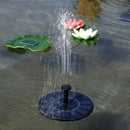 Outdoor Solar Fountain Pump Floating Fountain Pump Bird Baths Ponds Gard FAS