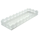 Sweetgo Rectangle Tray For Cupcake White Wedding Cake Tools For Display Dec