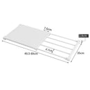Telescopic Wardrobe Storage Rack Shelf Adjustable Kitchen Cabinet Storage C