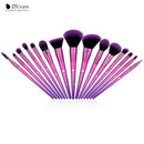 Ducare MakEUp Brushes 15Pcs Brushes for MakEUp Eyeshadow Foundation Powder  U5F1