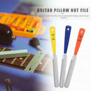 3x Guitar Nut Files Crowning Slot Luthier Repair Kit for String Instrument