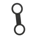 Silicone Snorkel Keeper for Scuba Diving Divers - Doube Loop Style - Easy to Use