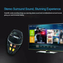 2In1 Flame Atmosphere Lamp Light Bluetooth Speaker Portable Wireless Stereo
