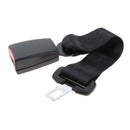 Car Seat Belt Extender Seatbelt Extension Buckle Socket Adults Kid A Black