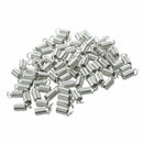 75 Leather Cord Ends Caps Necklace Clasp Jewelry Parts