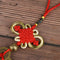 Wealth Success 3 Copper Coins Rope China Knot Red Rope Feng Shui Lucky~ OZ