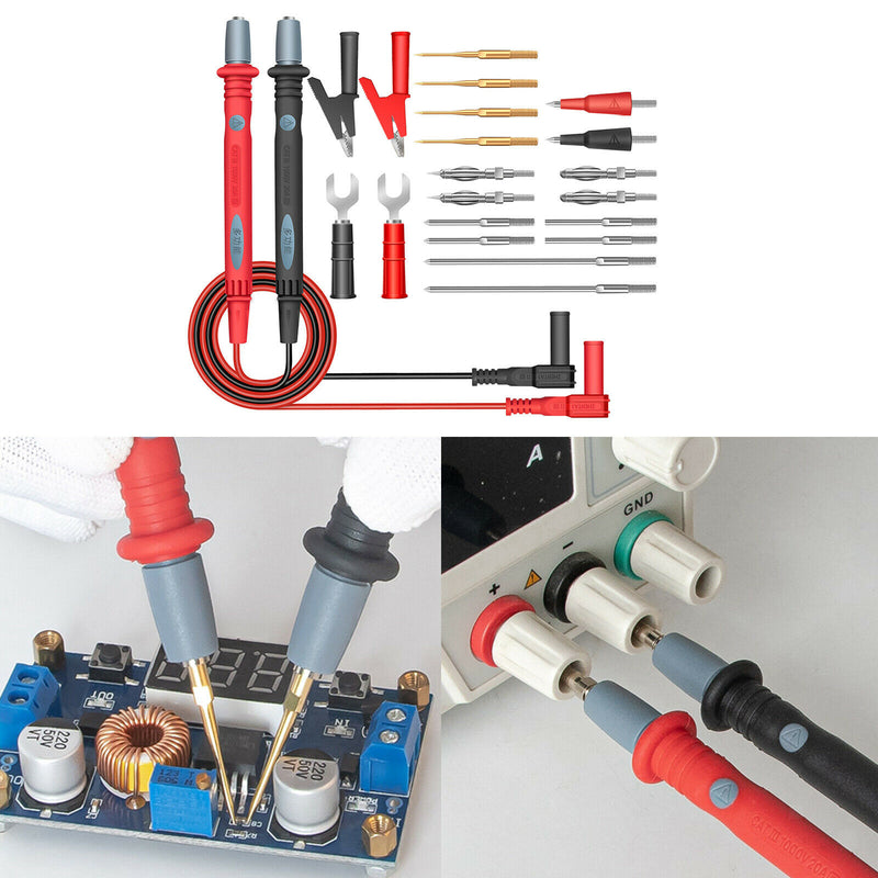 22 in 1 Electronic Test Leads Kit, Digital Multimeter Leads, with Alligator