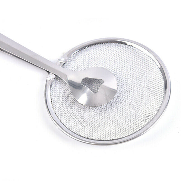 1 Stainless Steel Fried Food Filter Scoop Food Clip and Screen Kitchen ToolB Hn