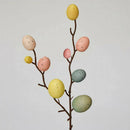 Easter Egg Tree Branches Home Decoration Painting Field Eggs Decor Party Sp O3K8