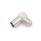 90 DEGREE ANGLED TV PLUG COAX COAXIAL RIGHT ANGLE F-CONNECTOR