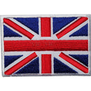 UK Flag Embroidered Iron / Sew On  Patch United Kingdom Badge TransferME