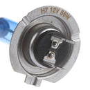 2pcs H7 55W 12V 6000K Xenon White Gas Halogen Headlight Light Lamp Bulb@