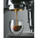 Coffee Bottomless Portafilter ,Dosing Ring Espresso Coffee Funnel ,Wooden Handle