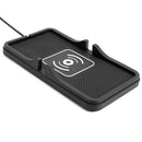 Anti-slip Wireless Charger Mat w/Cable Universal Car Charging Pad Phone Holder
