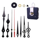 Quartz Clock Movement Black Hands Simple Battery Powered Clock Mechanism Kits