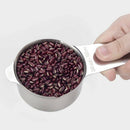Measuring Cups Set of 7 with 1/8 Cup Coffee Scoop,Stainless Steel Metal Mea