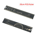1Pc 20cm multifunctional PCB ruler measuring tool resistor capacitor chip3CXP