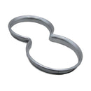 Inner Chrome Water Cup Holder Panel Decorative Cover For