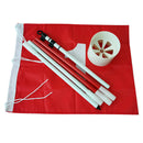 5-Section Golf Flag Stick, Flag And Putting Cup for Backyard Garden Training