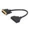 1080P DVI 24+1 Pin Male to Dual HDMI Female Splitter Cable for PC Monitor