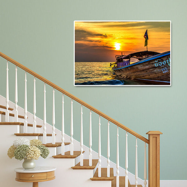 1000 Pieces DIY Paper Jigsaw Puzzle Boat Picture Toys for Reduce Stress