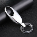 Fashion Metal Car Key Rings Alloy Chain Heavy Duty Gift Keyring Keychain Holde-